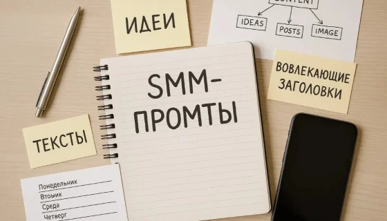 SMM-промты для ИИ: тексты, идеи и вовлекающие заголовки на каждый день