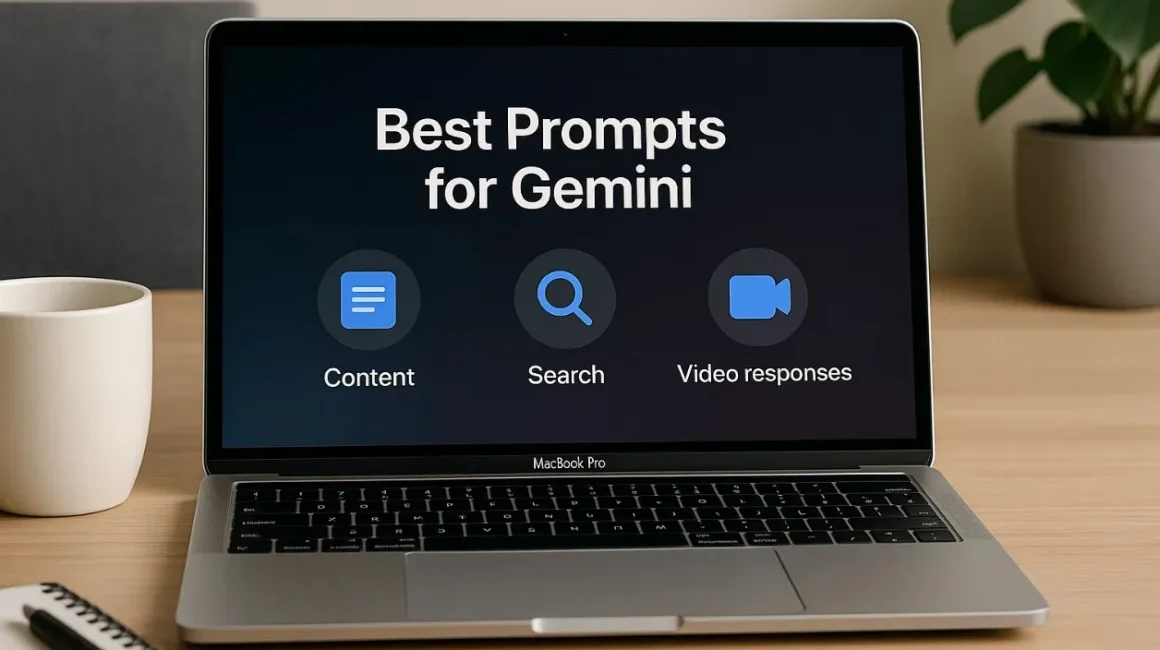 Лучшие промты для Gemini: контент, поиск, видео-ответы