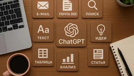 ТОП‑10 рабочих сценариев для ChatGPT: от e-mail до CRM