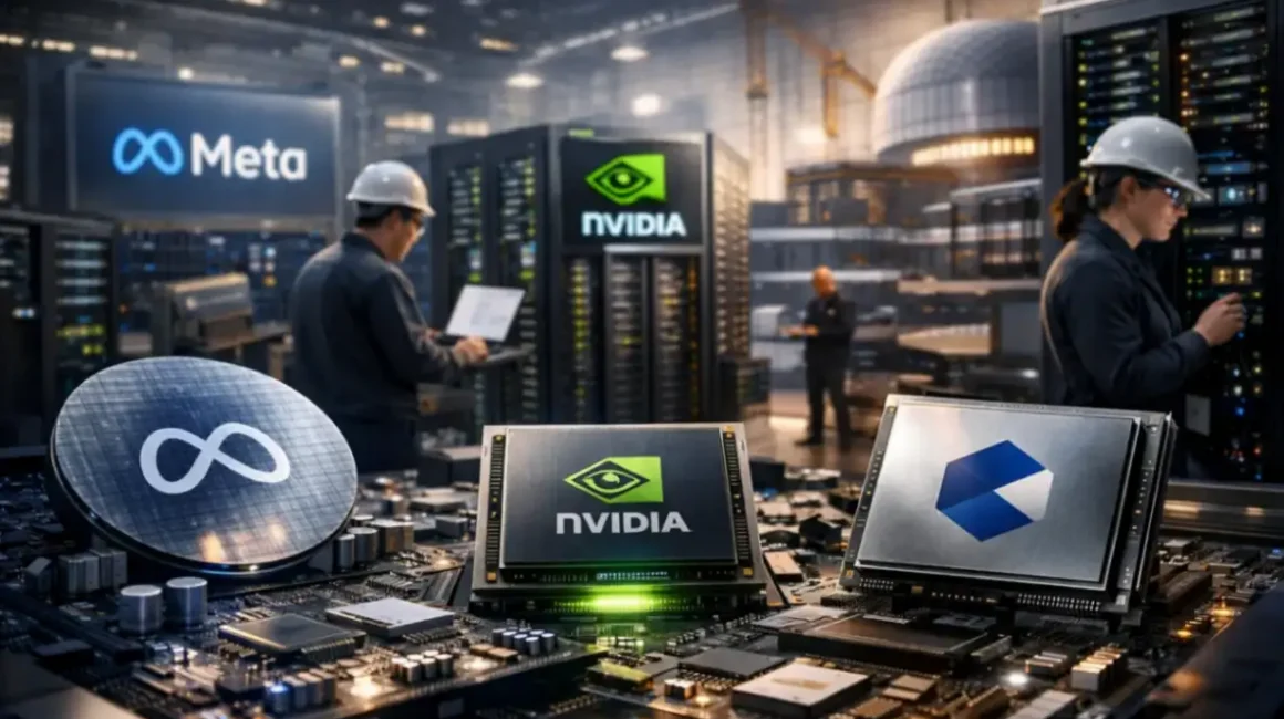 Новая гонка AI-чипов: Meta, Nvidia и Big Tech строят инфраструктуру будущего