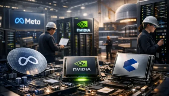 Новая гонка AI-чипов: Meta, Nvidia и Big Tech строят инфраструктуру будущего